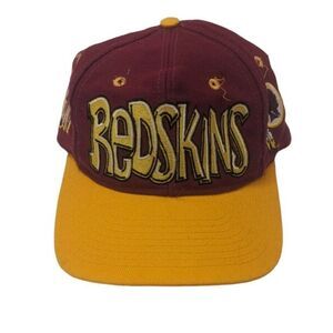 Washington Redskins Drew Pearson Graffiti Snapback Hat‎ Cap NFL Vintage 90s